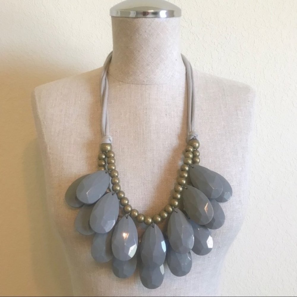 Anthropologie Stormy Seas Necklace
